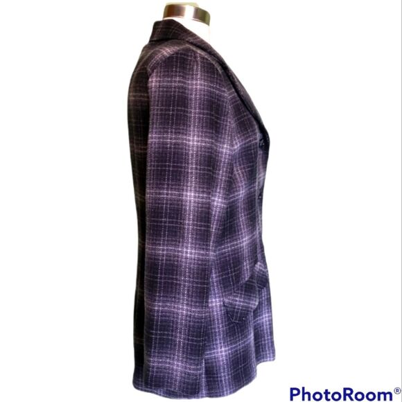 Vintage JR Bentley Plaid Blazer Jacket - Picture 5 of 9